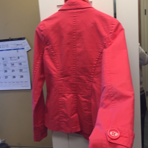 Pink Roxy peacoat, size medium - Picture 4 of 4